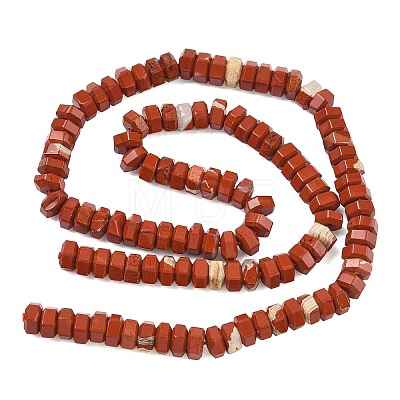 Natural Red Jasper Beads Strands G-L654-I02-01-1