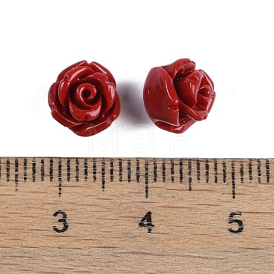 Synthetic Coral Carved Beads CORA-C003-18J-1