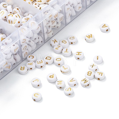 288G 26 Style White Acrylic Beads SACR-X0015-18-1