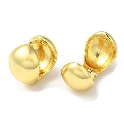 Rack Plating Brass Round Hoop Earrings EJEW-Q766-04G-1
