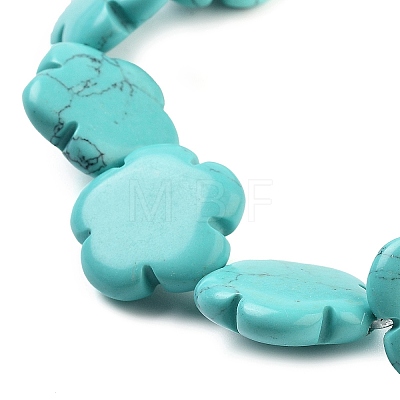 Synthetic Turquoise Beads Strands G-F769-W01-02-1