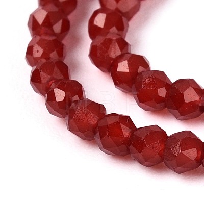 Imitation Jade Glass Beads Strands GLAA-T028-2mm-11A-1