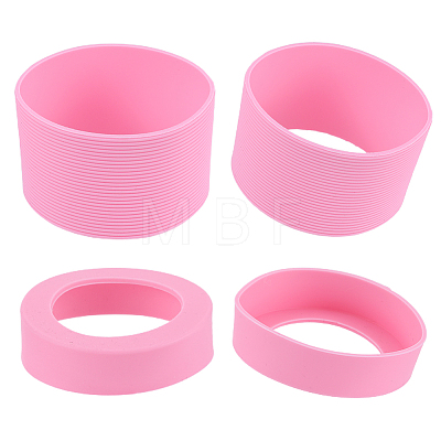 Silicone Cold Beer Cup Sleeve SIL-WH0014-24A-1