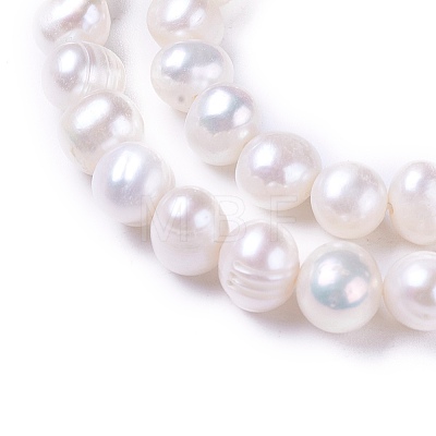 Natural Cultured Freshwater Pearl Beads Strands PEAR-L021-17A-01A-1