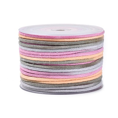 50M Segment Dyed Macrame Cotton Cord OCOR-Q060-01A-08-1