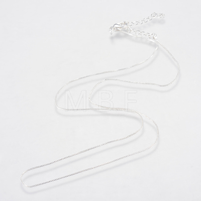 Brass Box Chains Necklaces X-MAK-R014-S-1