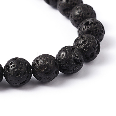 Natural Lava Rock Beads Strands LS-g434-9A-1