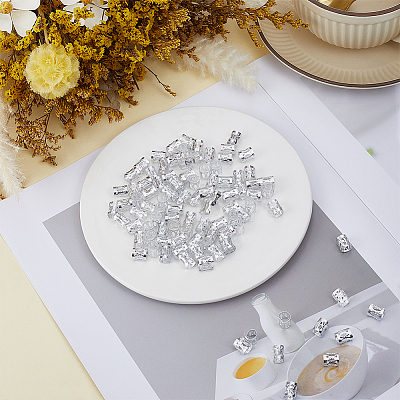 300Pcs Aluminum Dreadlocks Beads Hair Decoration ALUM-PA0001-01S-1