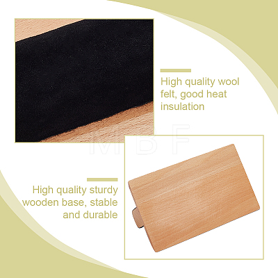 Wooden DIY Clothes Board Pressing AJEW-WH0348-261-1