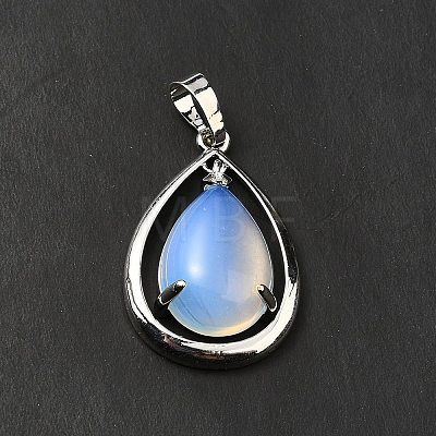 Natural & Synthetic Mixed Stone Pendants G-B033-04P-1