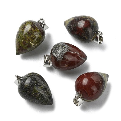 Natural Dragon Blood Pendants GG-K002-13S-1