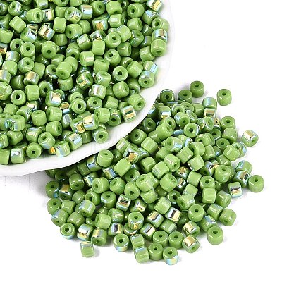 FGB Opaque Colours Glass Seed Beads SEED-Q040-07A-A06-1
