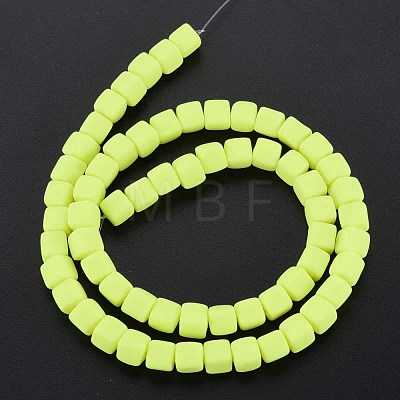 Handmade Polymer Clay Beads Strands CLAY-T020-09H-1