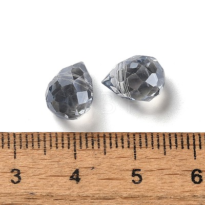 Electroplated Glass Beads GLAA-K062-01A-FR07-1