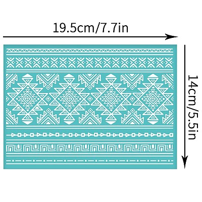 Self-Adhesive Silk Screen Printing Stencil DIY-WH0337-063-1