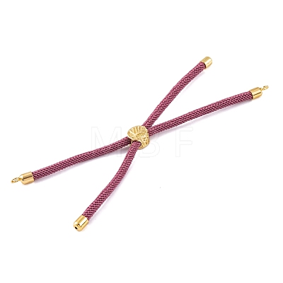 Nylon Cords Bracelet Makings Fit for Connector Charms AJEW-P116-01G-24-1