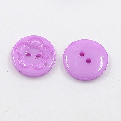 Acrylic Sewing Buttons for Clothes Design BUTT-E083-C-02-1