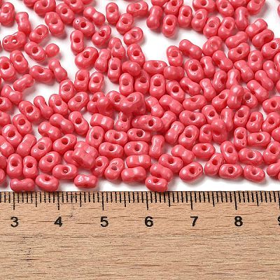 Baking Paint Glass Seed Beads SEED-K009-01A-18-1