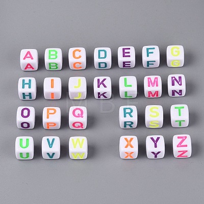 Opaque Acrylic Beads OACR-TAC0007-31-1
