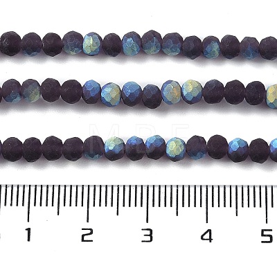 Transparent Glass Beads Strands EGLA-A034-T4mm-MB15-1