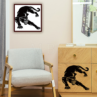 PET Hollow Out Drawing Painting Stencils DIY-WH0391-0597-1