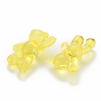 Transparent Acrylic Beads MACR-S373-01B-916-1