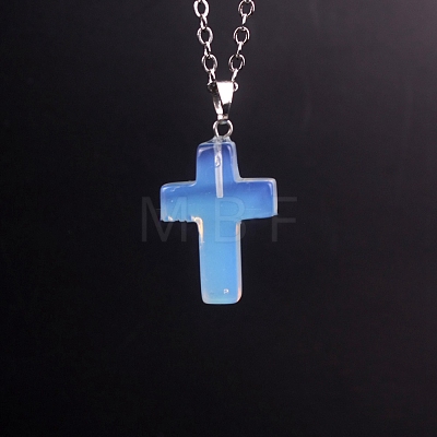 Opalite Pendants G-PW0006-02P-04-1