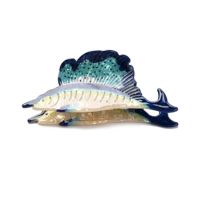 Ocean Themes Acrylic Claw Hair Clips PHAR-P012-A04-1
