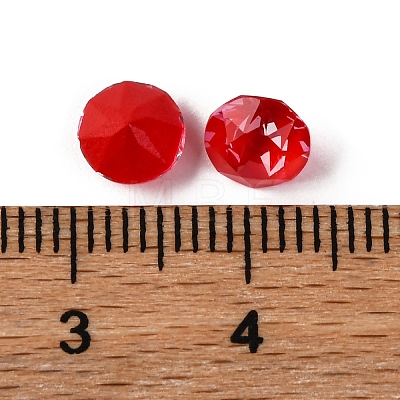 Glass Rhinestone Cabochons RGLA-A026-01A-227DE-1