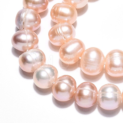 Natural Cultured Freshwater Pearl Beads Strands PEAR-N013-06-A-01-1