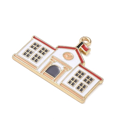 Alloy with Enamel Pendants AL-CBAE84A-02F-01-1