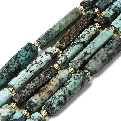 Natural African Turquoise(Jasper) Beads Strands G-D353-A09-1