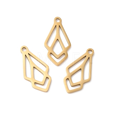 201 Stainless Steel Pendants STAS-I199-A06-G-1