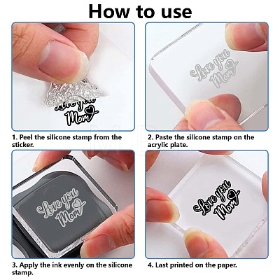 Custom PVC Plastic Clear Stamps DIY-WH0439-0332-1