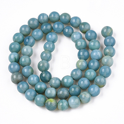 Glass Round Beads Strands GLAA-M044-01M-1