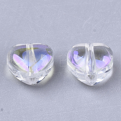 Transparent Glass Beads GLAA-N035-02-B01-1