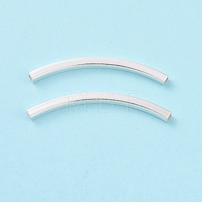 925 Sterling Silver Tube Beads STER-D035-14S-1