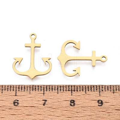 201 Stainless Steel Pendants STAS-T073-45G-1
