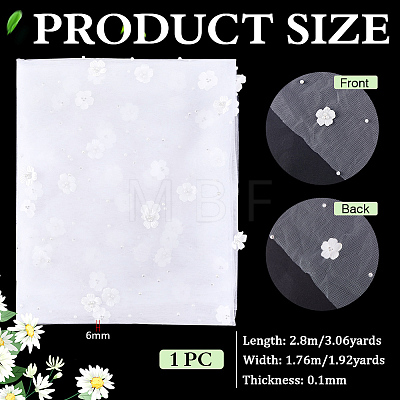 Nylon Mesh Fabric DIY-WH0308-897-1