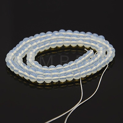 Opalite Round Beads Strands GLAA-A025-4mm-04-1