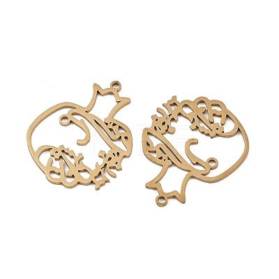 201 Stainless Steel Pendants STAS-I364-12G-1
