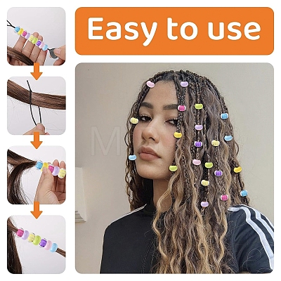 208Pcs Acrylic European Beads OHAR-FS0001-01-1