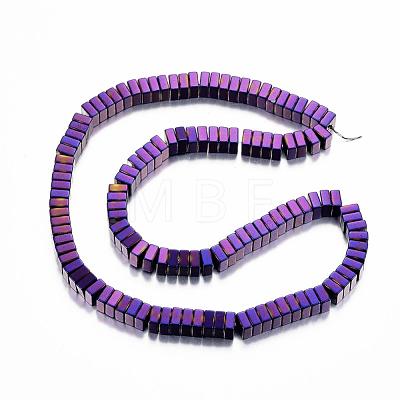 Electroplate Non-magnetic Synthetic Hematite Bead Strands G-F300-20A-04-1