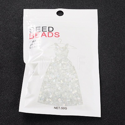 11/0 Two Cut Glass Seed Beads X-CSDBTC01-1