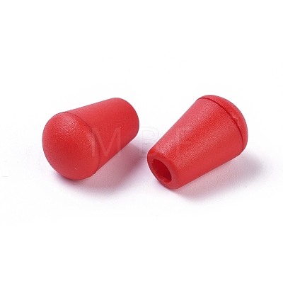 Plastic Detachable Bell Stopper Cord Ends X-KY-G010-08-1