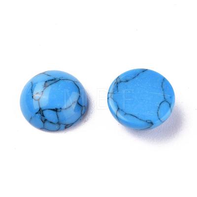 Synthetic Turquoise Cabochons G-G788-D-06-1