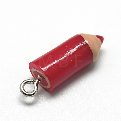 Resin Pendants RESI-T010-02I-1