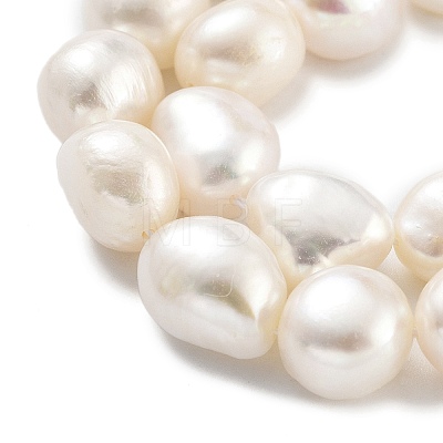 Natural Cultured Freshwater Pearl Beads Strands PEAR-P062-31D-1