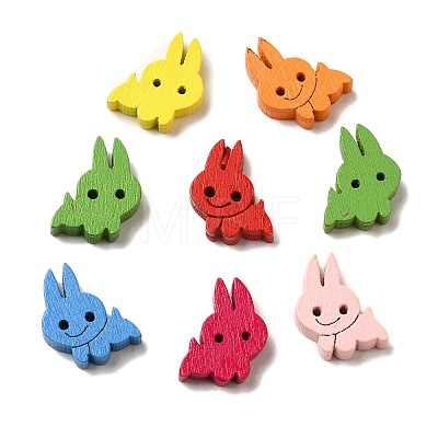 Cartoon Bunny Buttons NNA0Z6B-1