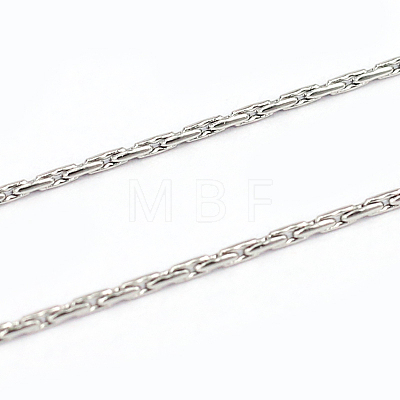 304 Stainless Steel Coreana Chains CHS-O005-01-1